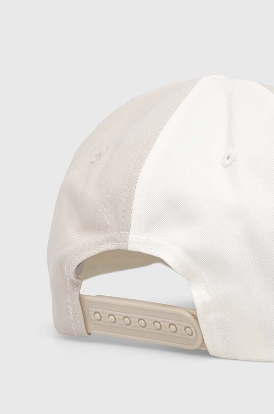 Akcesoria Tommy Jeans czapka z daszkiem bawełniana AM0AM11189 beżowy