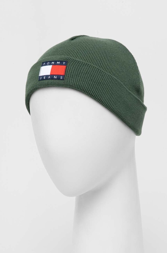 Tommy Jeans czapka AM0AM11747 zielony AW23