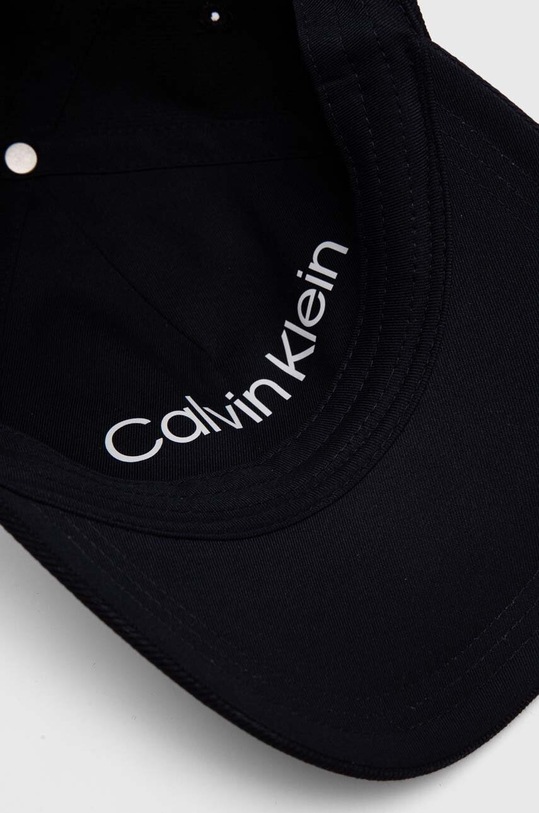 Calvin Klein czapka z daszkiem bawełniana granatowy K50K510661