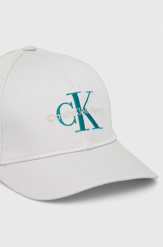Calvin Klein Jeans șapcă de baseball din bumbac K50K510061 gri SS24