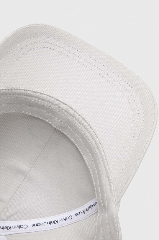 Calvin Klein Jeans șapcă de baseball din bumbac gri K50K510061