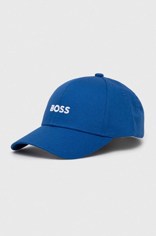 BOSS șapcă de baseball din bumbac bumbac albastru 50495121