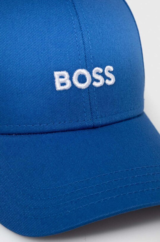 BOSS șapcă de baseball din bumbac 50495121 albastru AA00