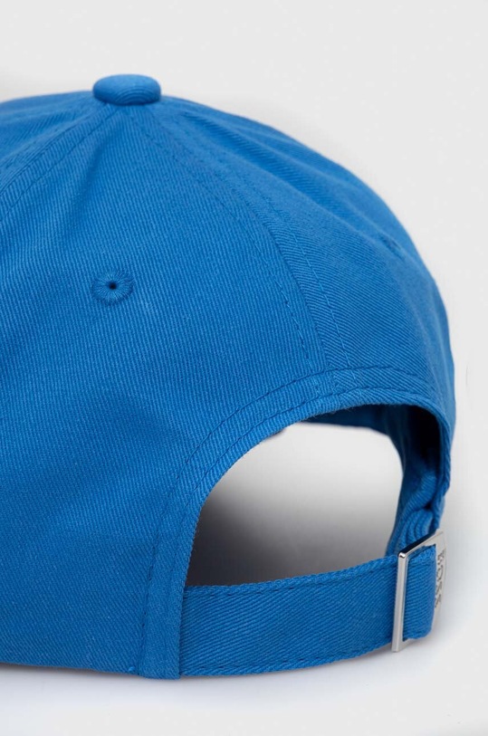 Akcesoria BOSS czapka z daszkiem bawełniana Zed 50495121 niebieski