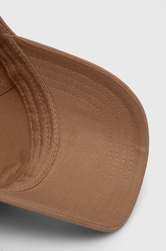 Bavlněná baseballová čepice BOSS béžová 50495121