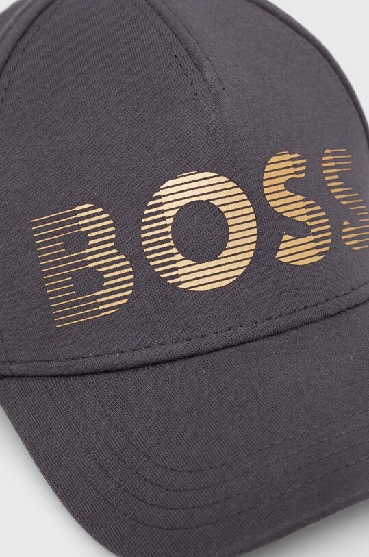 BOSS Green czapka z daszkiem 50495857 szary AW23