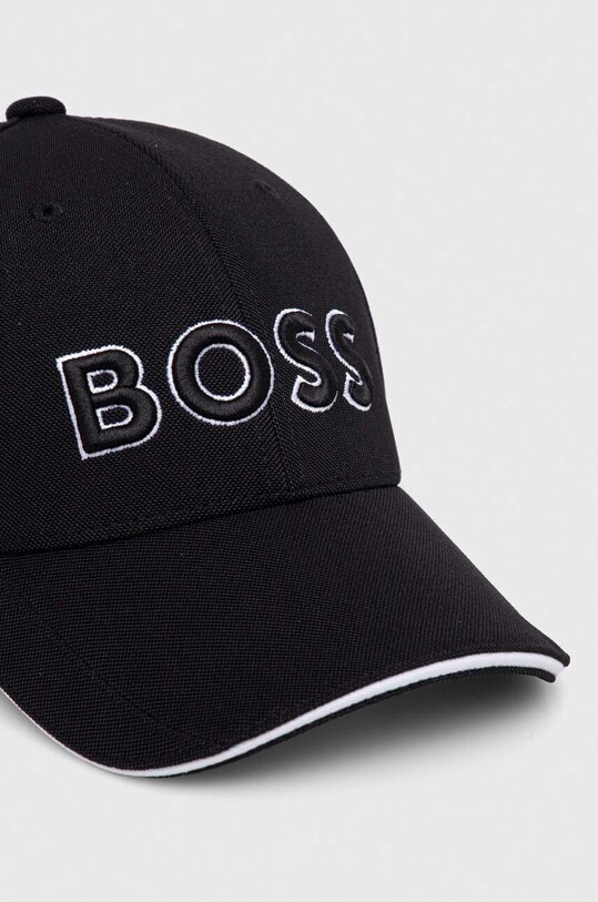 BOSS Green șapcă 50496291 negru AW23