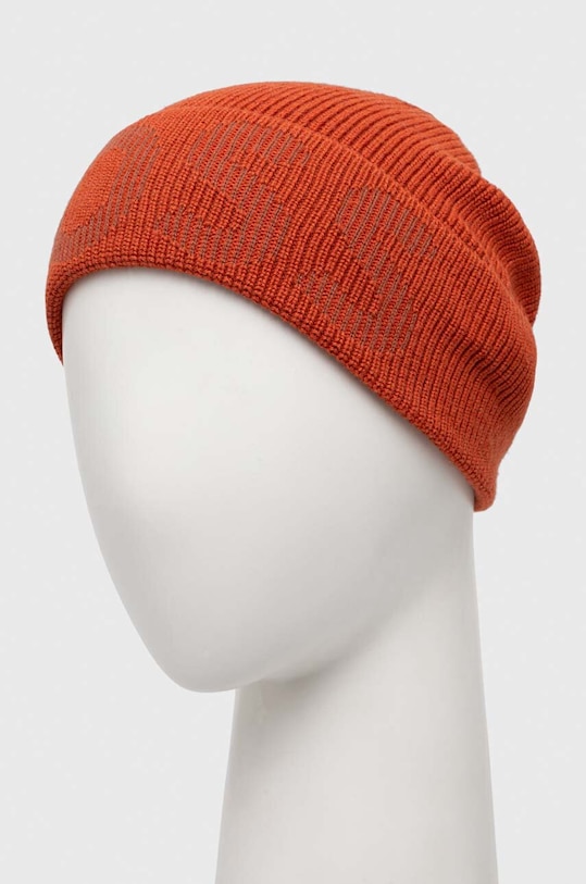 Čepice z vlněné směsi BOSS 50495296 oranžová AW23