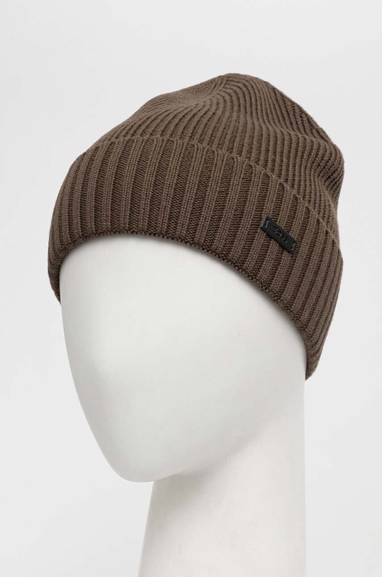 Čepice BOSS 50495306 hnědá AW24