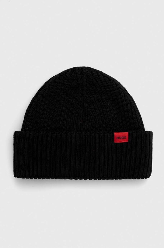 Čiapka HUGO 50496006 čierna AW23