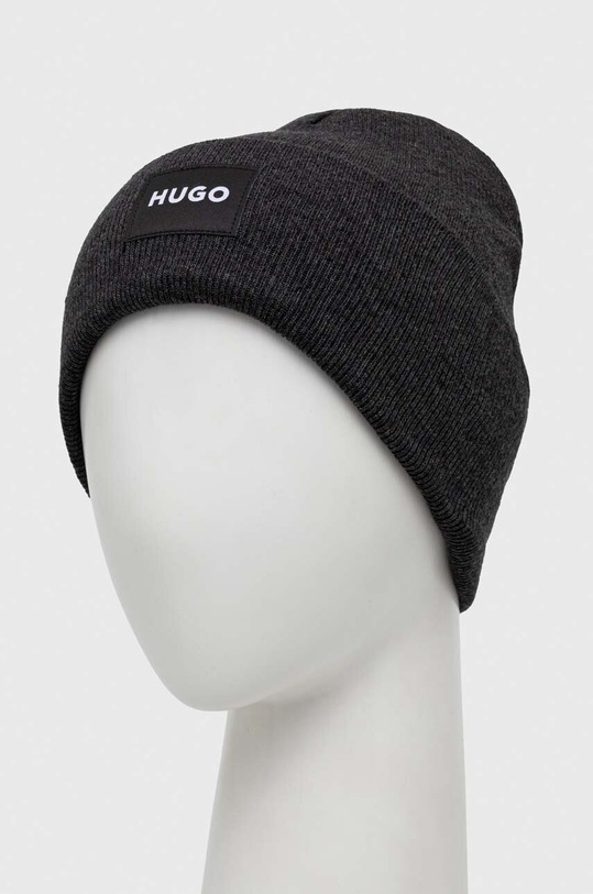 HUGO czapka 50496012 szary AW23