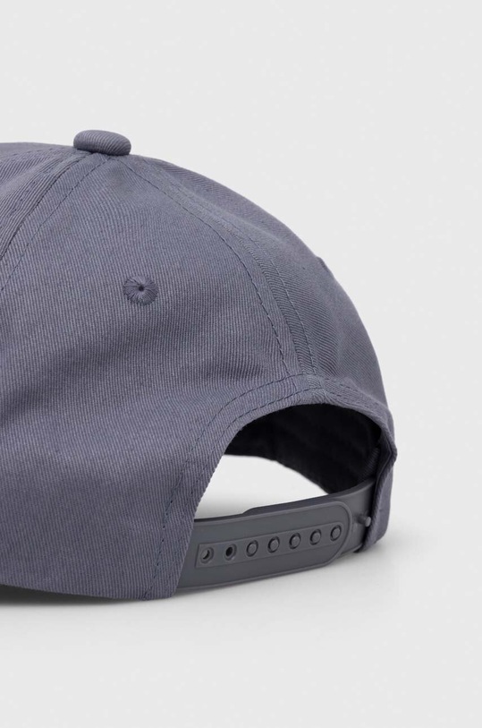 Akcesoria HUGO czapka z daszkiem bawełniana 50496033 niebieski