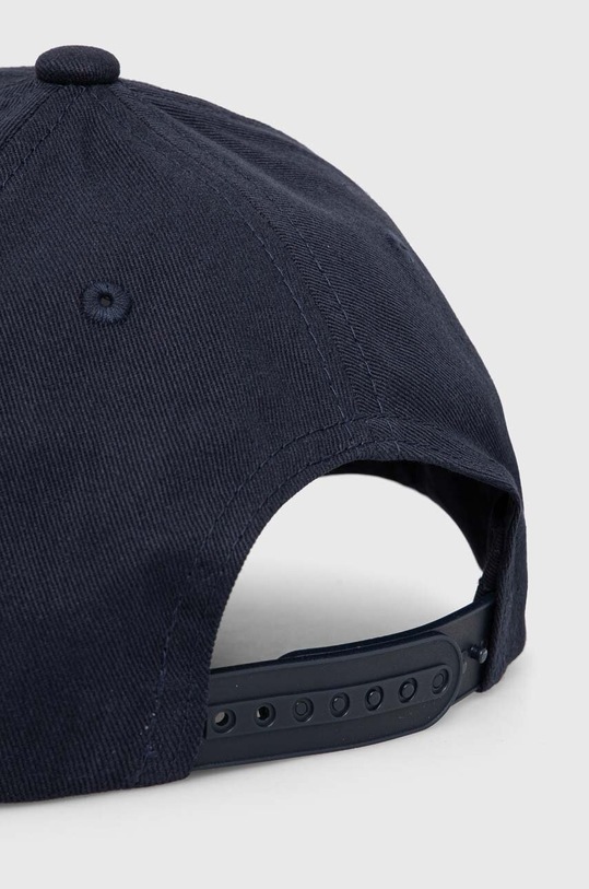 Akcesoria HUGO czapka z daszkiem bawełniana 50496033 granatowy