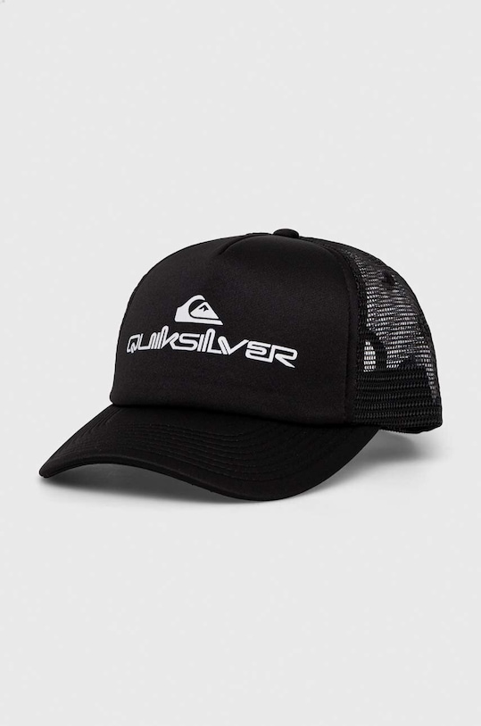 Quiksilver czapka z daszkiem wzorzyste czarny AQYHA05224