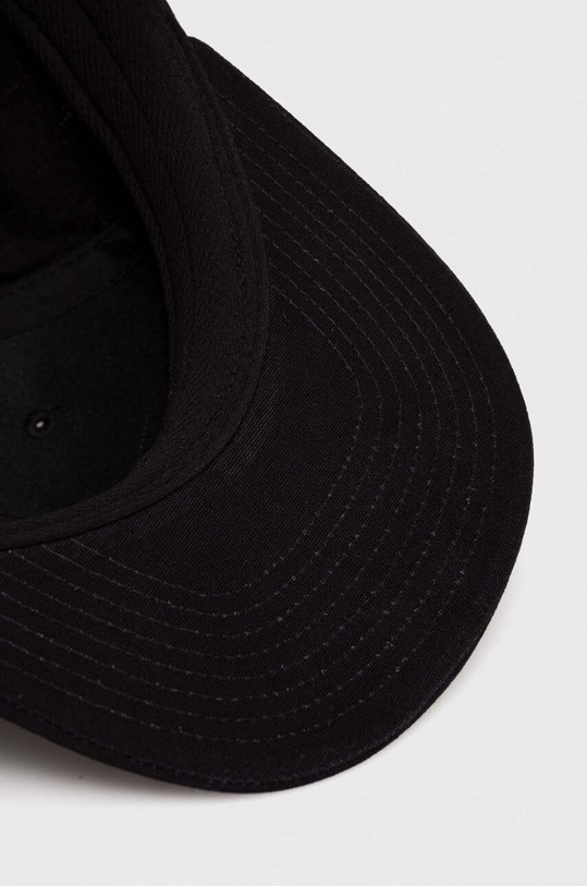 Quiksilver czapka z daszkiem bawełniana czarny AQYHA05322
