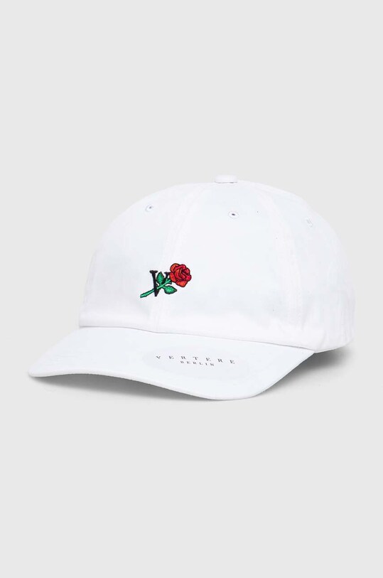 Бавовняна бейсболка Vertere Berlin V ROSE аплікація білий VER.C04