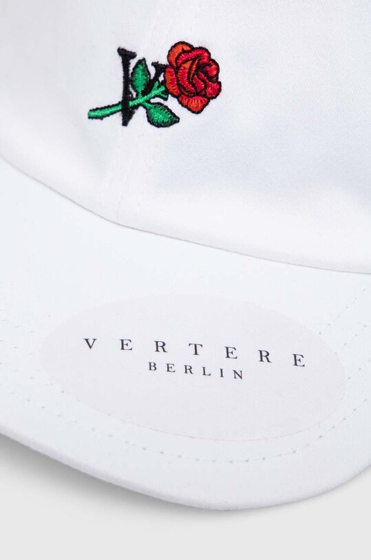 Pamučna kapa sa šiltom Vertere Berlin V ROSE VER.C04 bijela AW23