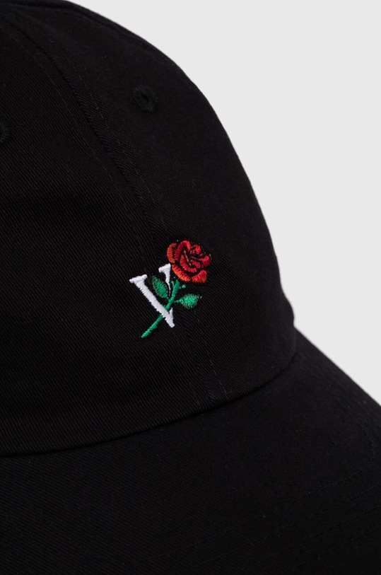 Бавовняна бейсболка Vertere Berlin V ROSE VER.C04 чорний AW23