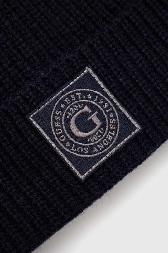 Akcesoria Guess czapka wełniana M3BZ11.Z2W00 granatowy