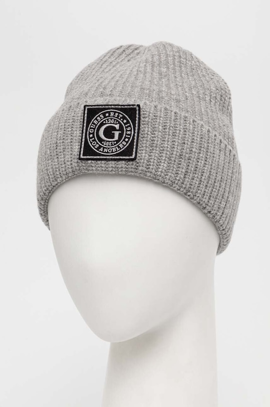 Guess czapka wełniana M3BZ11.Z2W00 szary AW23