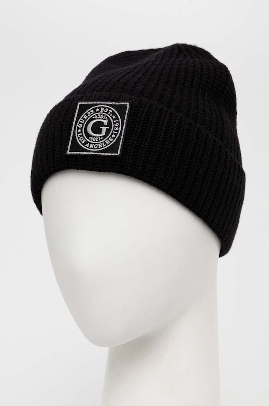 Guess czapka wełniana M3BZ11.Z2W00 czarny AW23