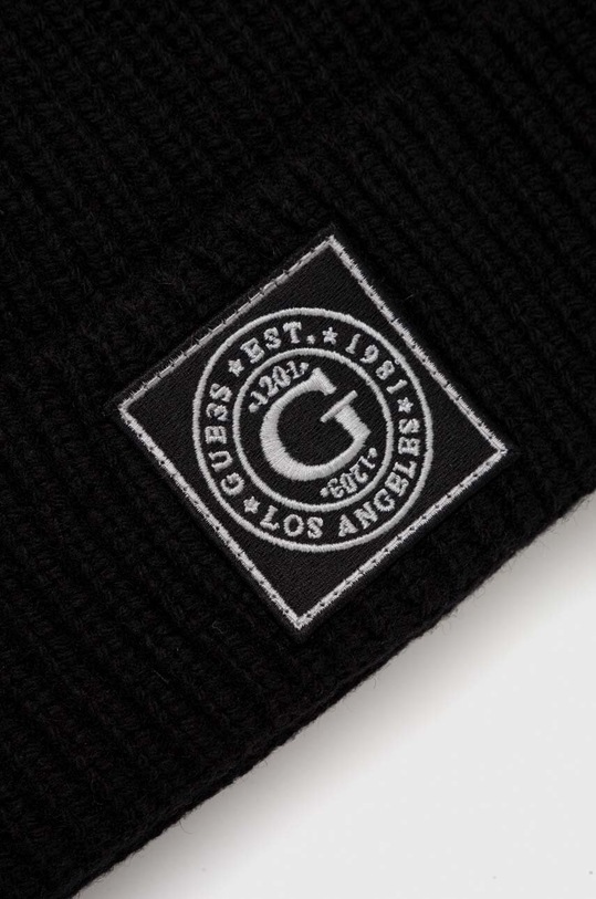 Akcesoria Guess czapka wełniana M3BZ11.Z2W00 czarny