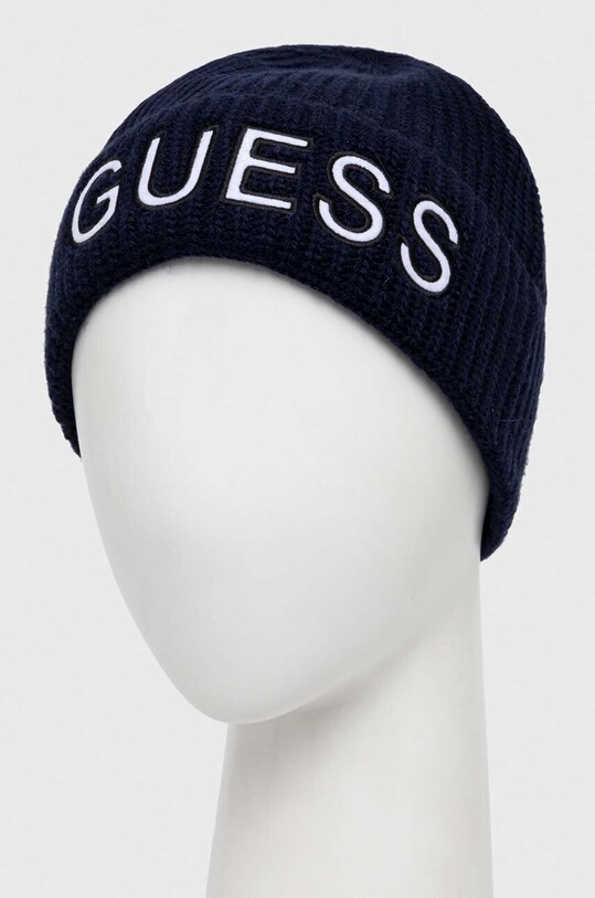 Guess caciula din amestec de lana M3BZ18.Z39B0 bleumarin AW23