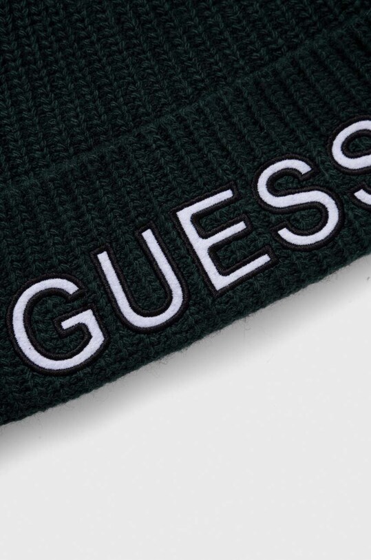 Accesorii Guess caciula din amestec de lana M3BZ18.Z39B0 verde