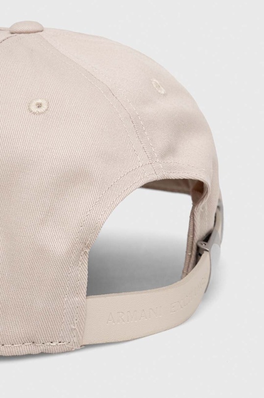Akcesoria Armani Exchange czapka z daszkiem 954039.CC513 beżowy