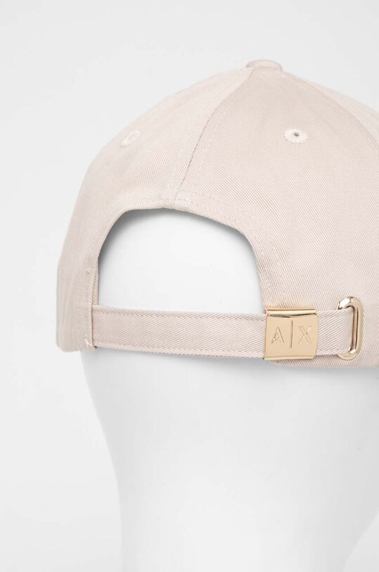 Bavlnená šiltovka Armani Exchange béžová 954212.3F111