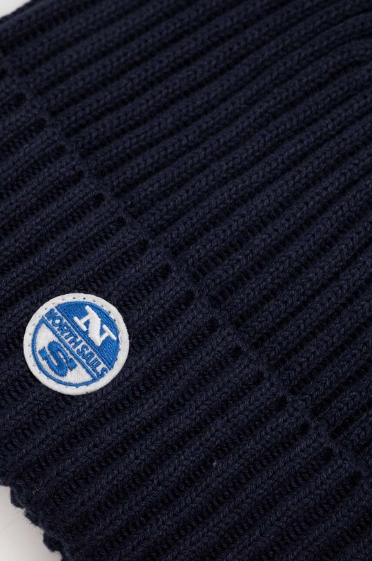 Akcesoria North Sails czapka z domieszką wełny 623227 granatowy