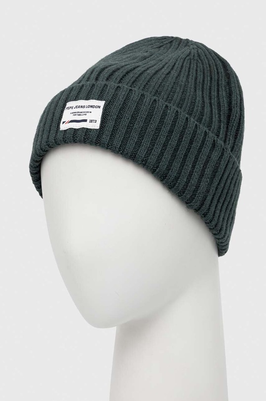 Pepe Jeans caciula din amestec de lana PM040531.692 verde AW23