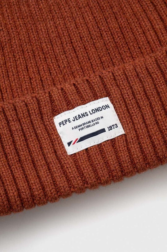 Аксесоари Шапка с вълна Pepe Jeans Griffin PM040531.867 кафяв