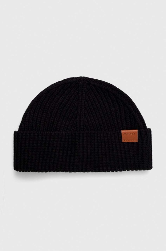 Gant berretto in misto lana misto lana nero 9910020