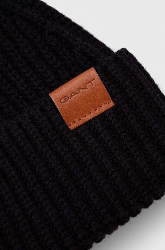 Doplňky Čepice z vlněné směsi Gant 9910020 černá