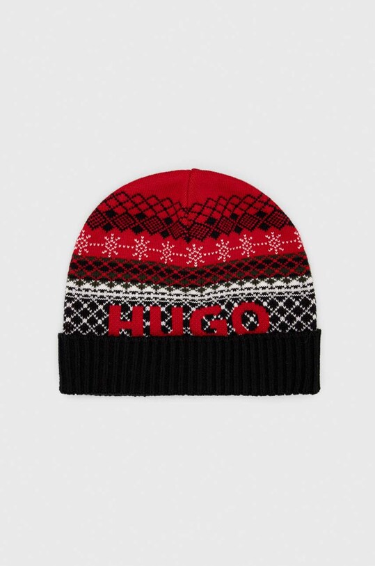 HUGO czapka pozostałe multicolor 50502702