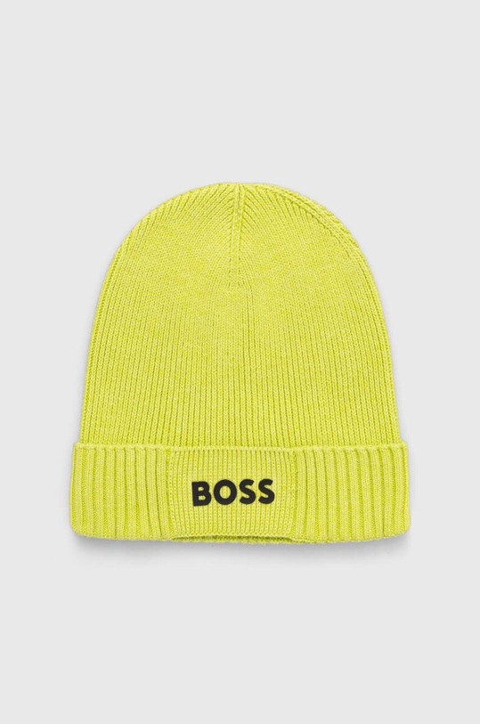 Σκουφί από μείγμα μαλλιού Boss Green BOSS GREEN με μείγμα μαλλιού πράσινο 50499423