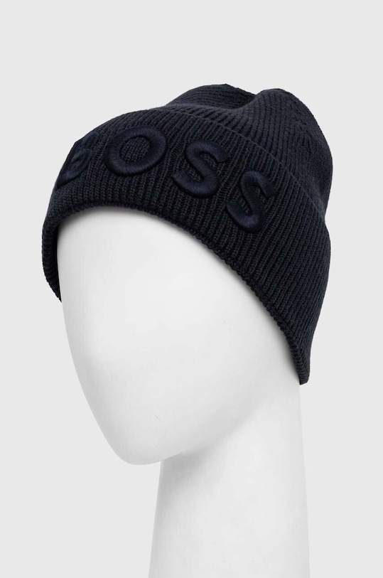 Dodaci Kapa s dodatkom vune Boss Orange BOSS ORANGE 50497967 mornarsko plava