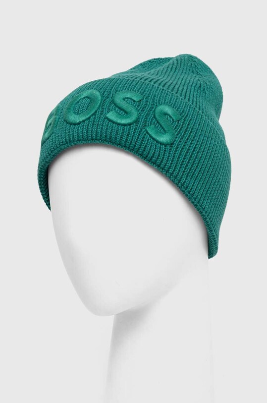 Аксесуари Шапка з домішкою вовни Boss Orange BOSS ORANGE 50497967 зелений