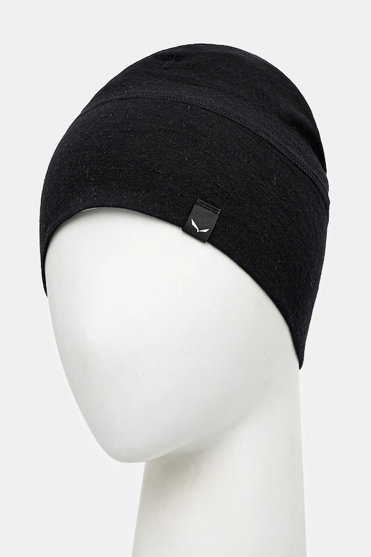 Шапка Salewa Cristallo 00.0000028169 черен AW24