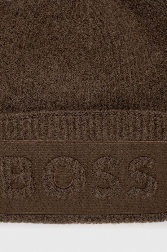 Αξεσουάρ Μάλλινο σκουφί BOSS 50500574 πράσινο