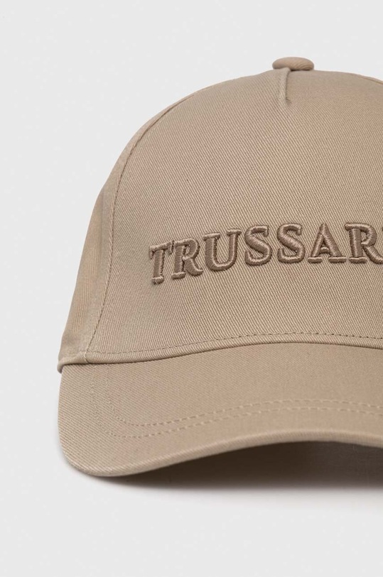 Trussardi pamut baseball sapka 57Z00316.1T006541 bézs AW23