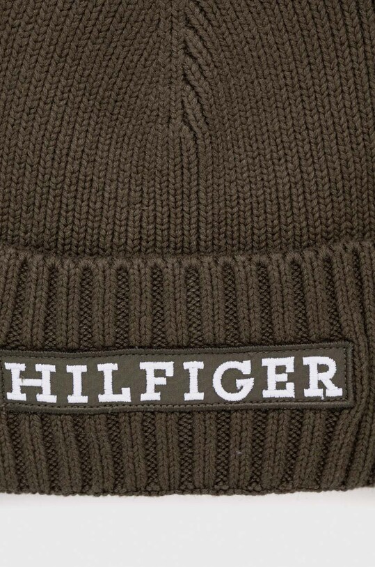 Аксесуари Шапка з домішкою вовни Tommy Hilfiger AM0AM11737 зелений