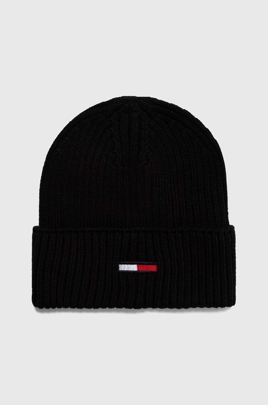 Čiapka a šál Tommy Jeans AM0AM11677 čierna AW23