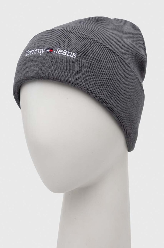 Tommy Jeans czapka AM0AM11016 szary AW23