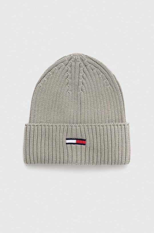 Tommy Jeans czapka aplikacja zielony AM0AM11693