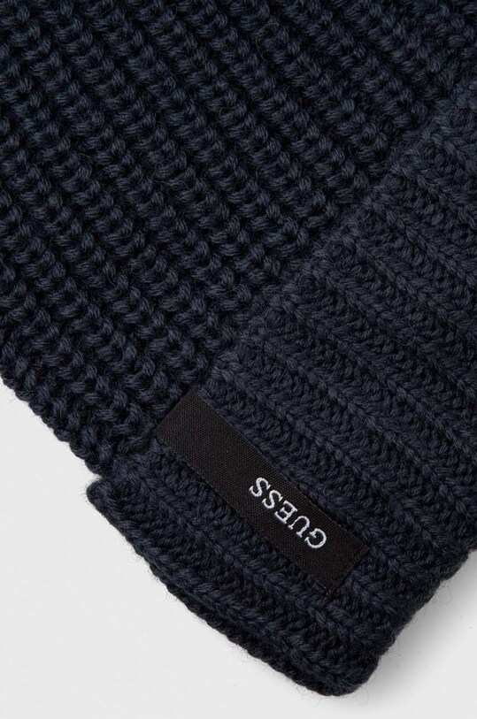 Αξεσουάρ Σκουφί από μείγμα μαλλιού Guess AM5025.POL01 σκούρο μπλε