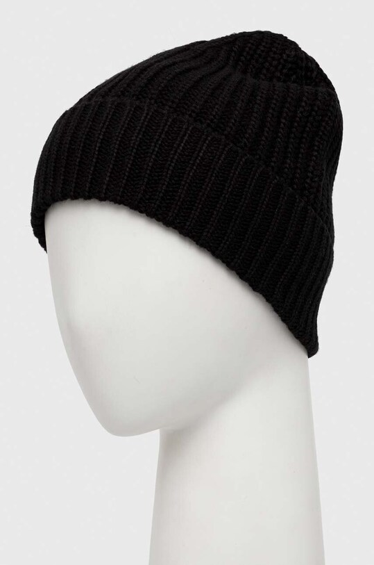 Guess czapka z domieszką wełny AM5025.POL01 czarny AW23