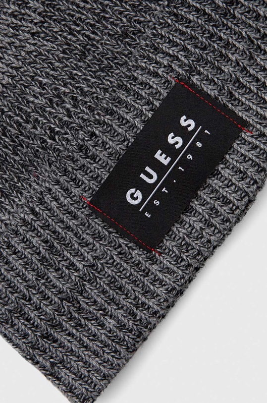 Doplňky Čepice z vlněné směsi Guess AM5026.POL01 černá