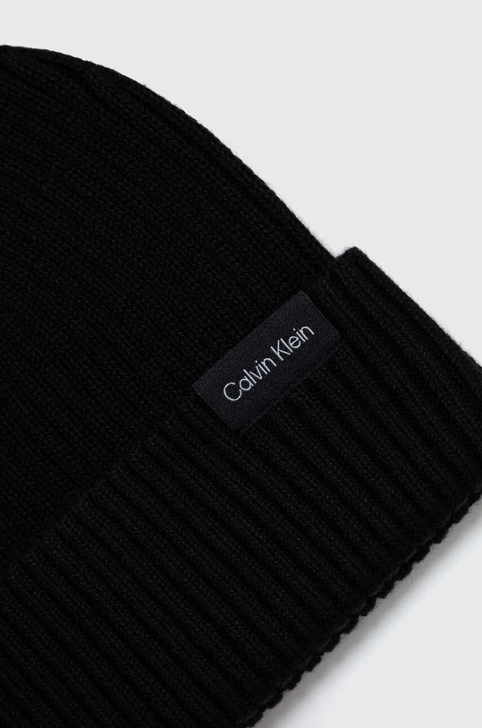 Шапка и шарф с примесью кашемира Calvin Klein K50K511021 чёрный AW23